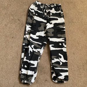 SHEIN Camouflage Joggers
